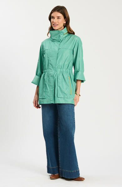 Newport Rain Slicker - Creme de Menthe – tyler böe