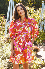 Lydia Tiger Lily Floral Dress - Tiger Lily Floral