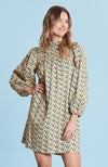 Timmy Foulard Skimmer Dress - Foulard Floral