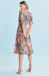Juliette Silk Paisley Midi Dress - Paisley