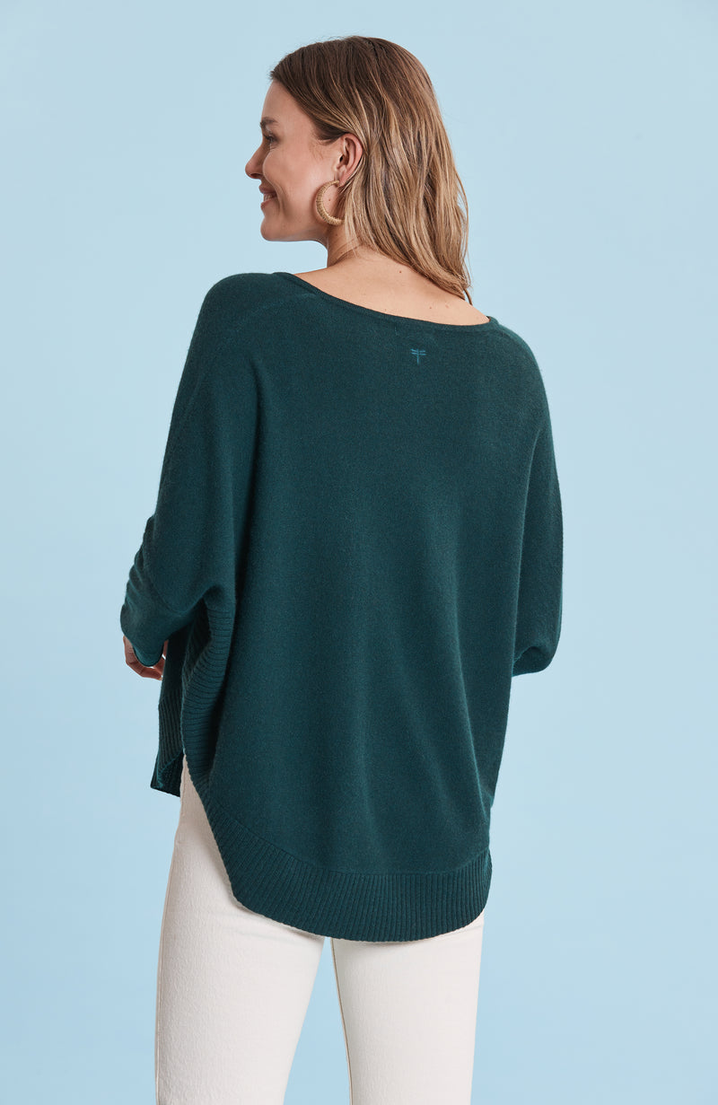 Cashmere Capelet - Brunswick