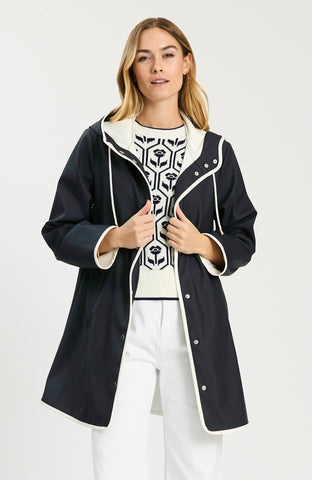 Block Island Rain Coat - Navy – tyler böe