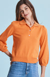 Cotton Cashmere Polo - Apricot