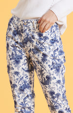 Twill Frayed Toile Jean - Toile