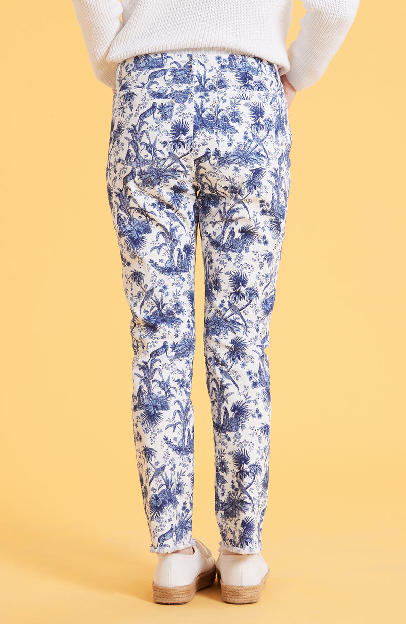 Twill Frayed Toile Jean - Toile