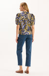 Jenna Cotton Sugar Plum Paisley Top - Sugar Plum Paisley