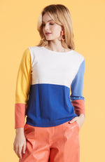 Color Block Sweater - Color Block