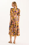 Frankie Charmeuse Dress - Enchanted Floral