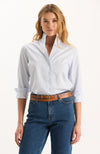 Natalie Striped Shirt - Blue Stripes