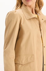 Tasha Water Repellent Trench - British Khaki