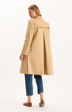 Tasha Water Repellent Trench - British Khaki