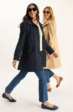 Sutton Water Repellent Trench - Mid Navy