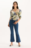 Lily Jersey Autumn Leaves Sweater - Autumn Leaves