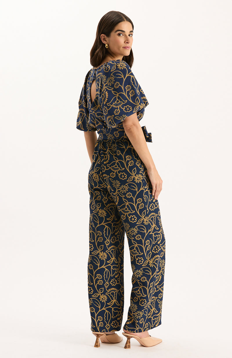 Tessa Knit Pant - Mid Navy