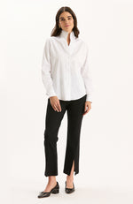 Natalie Cotton Shirt - White