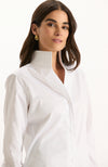 Natalie Cotton Shirt - White