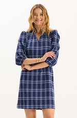 Sherri Knit Dress - Navy Sweet Lavender