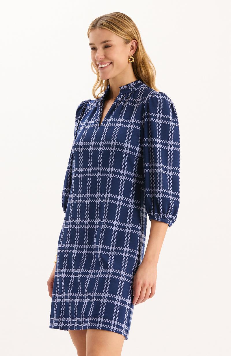 Sherri Knit Dress - Navy Sweet Lavender