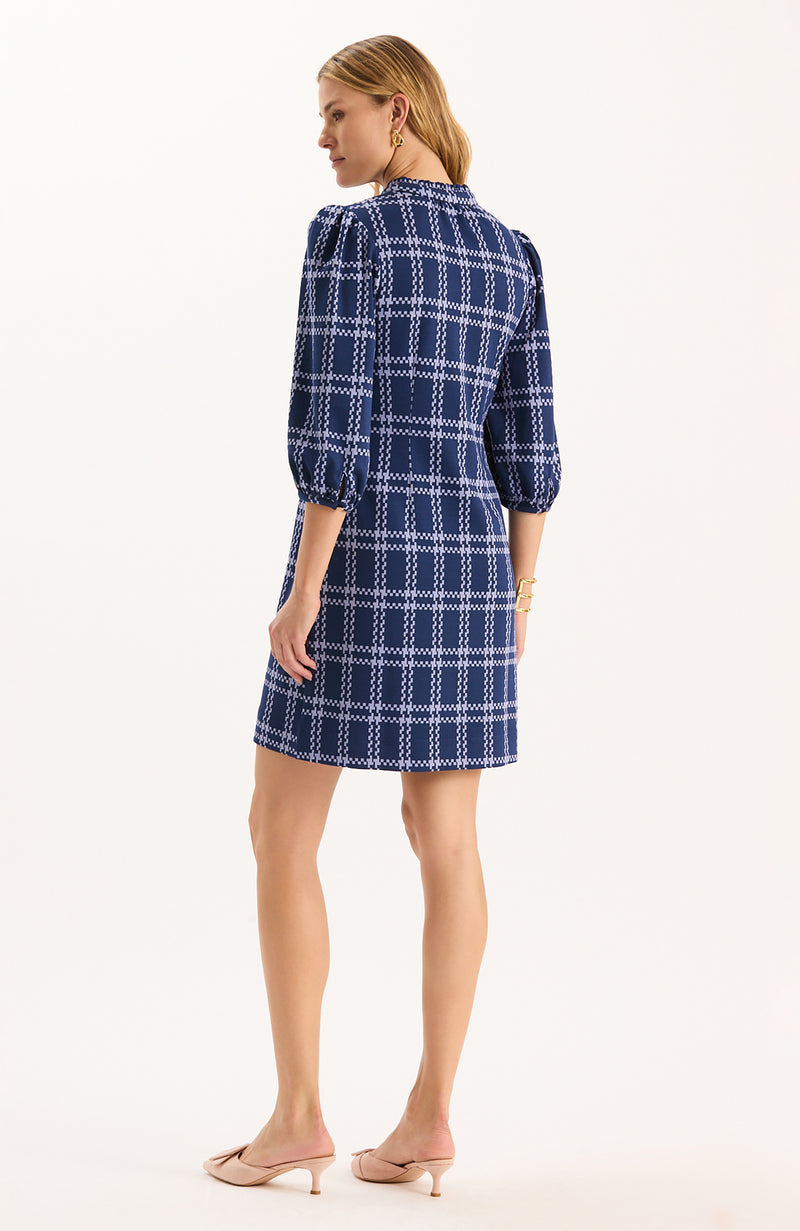 Sherri Knit Dress - Navy Sweet Lavender