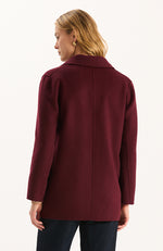 Shannon Car Coat - Tawny Port