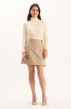 Twiggy Houndstooth Skirt - Multi Houndstooth