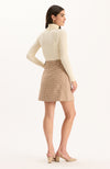 Twiggy Houndstooth Skirt - Multi Houndstooth