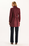 Jordan Faux Suede Jacket - Tawny Port