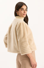Aspen Faux Fur Jacket - Blonde