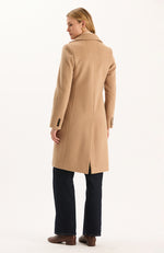 Perry Mid Length Coat - Camel
