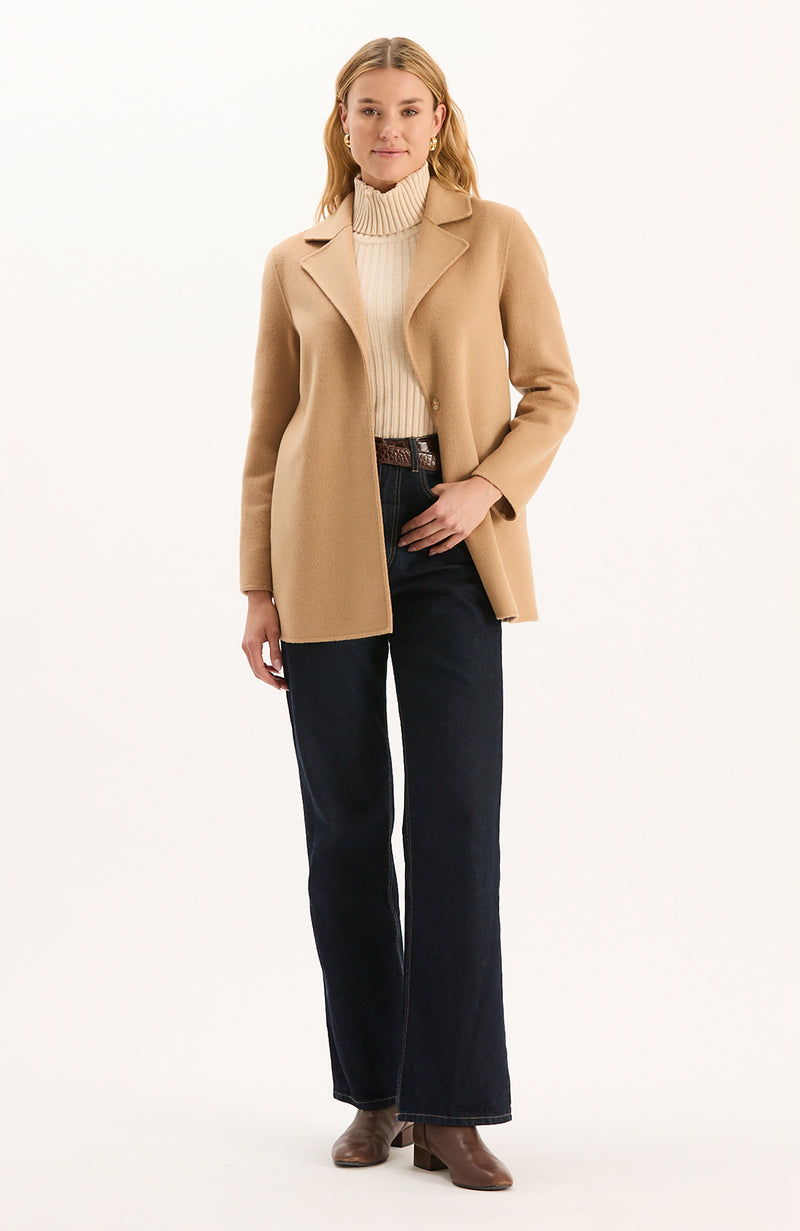 Shannon Car Coat - Camel