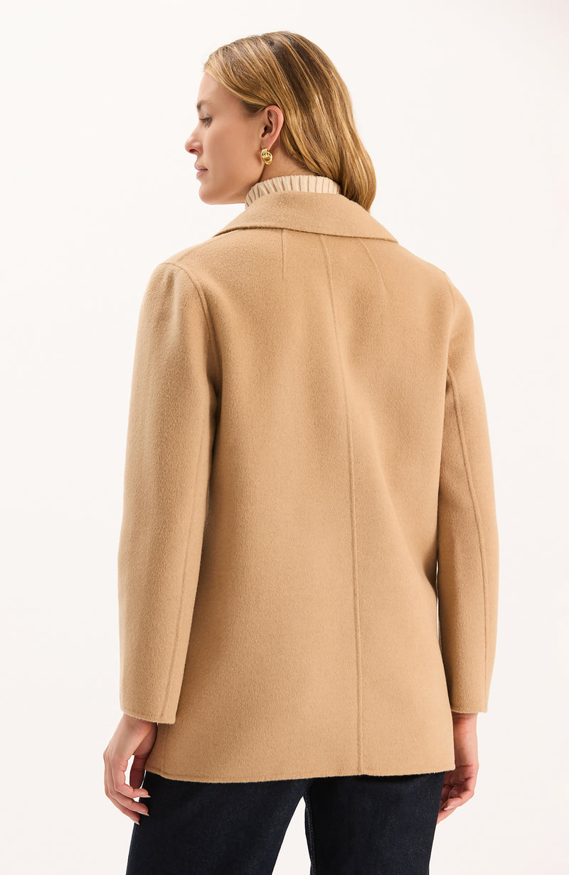 Shannon Car Coat - Camel