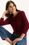 Marni Cashmere Cardigan - Crimson