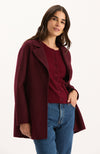 Shannon Car Coat - Tawny Port
