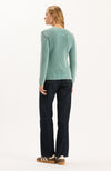 Mineral Wash Crew Neck Sweater - Patina