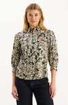 Lawson Cotton Teal Animal Shirt - Teal Animal