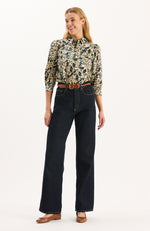 Lawson Cotton Teal Animal Shirt - Teal Animal