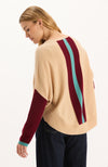 Bailey Cashmere Color Block Capelet - Multi Colorblock