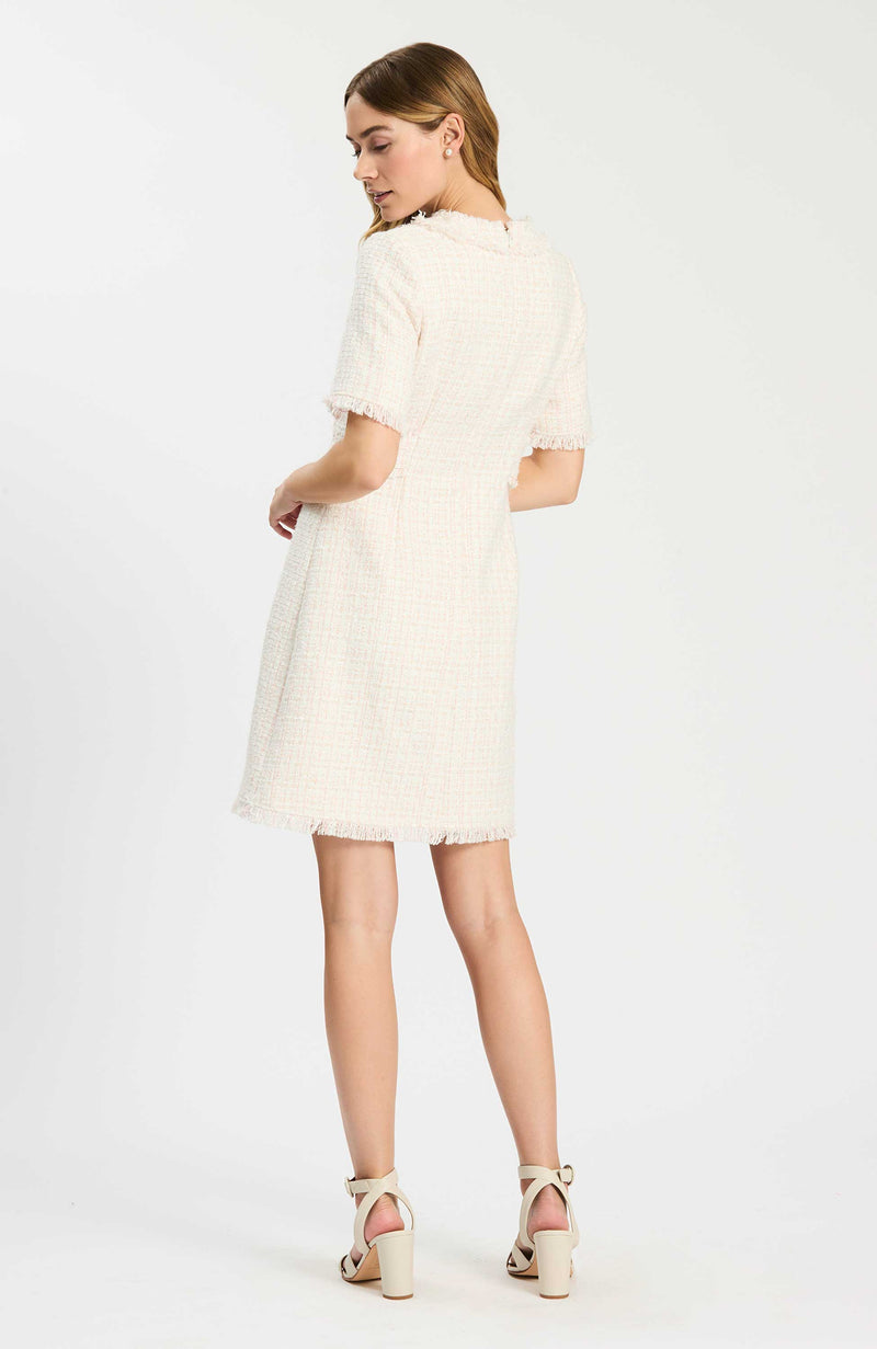 Blair Boucle Dress - Cloud 2 / Cloud Blair Boucle Dress - Cloud 2 / Cloud