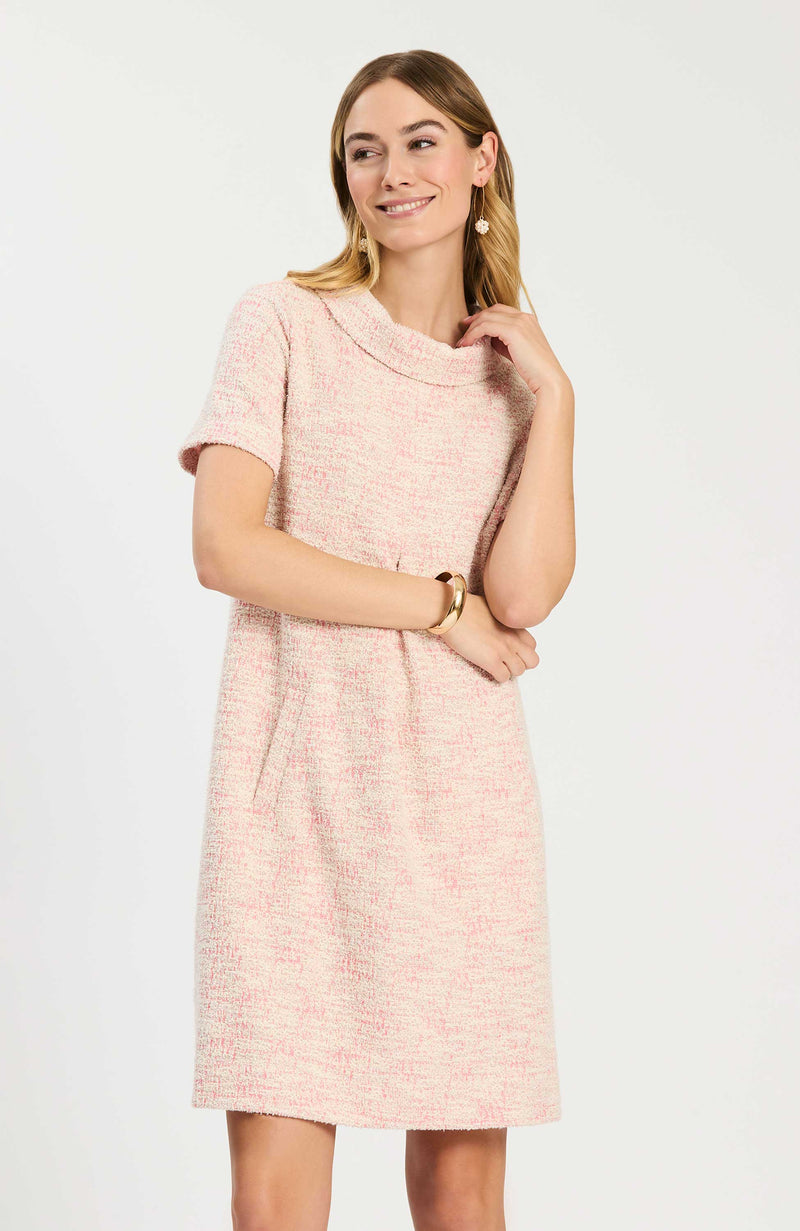 Kristen Knit Dress - Shell Pink XS / Shell Pink Kristen Knit Dress - Shell Pink XS / Shell Pink