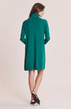 Kim Cotton Cashmere Dress - Verde