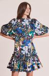Sammy Cotton Floral Skimmer Dress - Exploded Floral