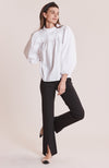 Ella Cotton Top - White
