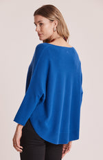 Cashmere Capelet - Sapphire
