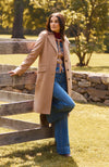 Perry Mid Length Coat - Camel