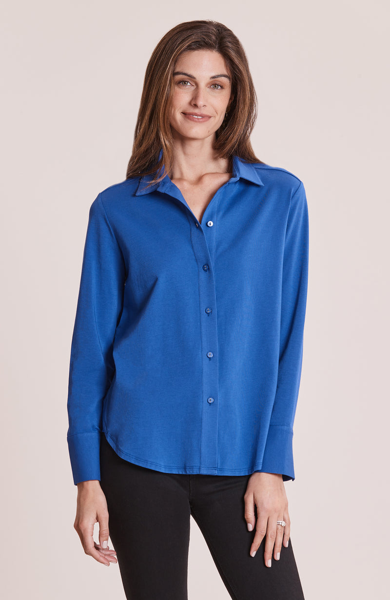 Cotton Club Shirt - Sapphire