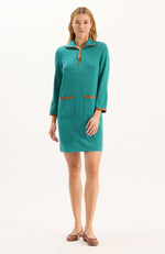 Helena Knit Dress - Aegean