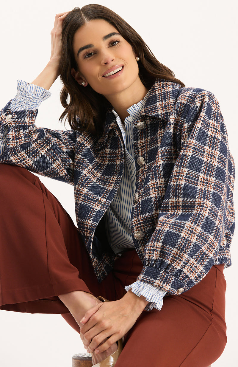 Harper Kensington Plaid Jacket - Kensington Plaid