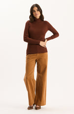 Scottie Corduroy Pant - Leather Brown