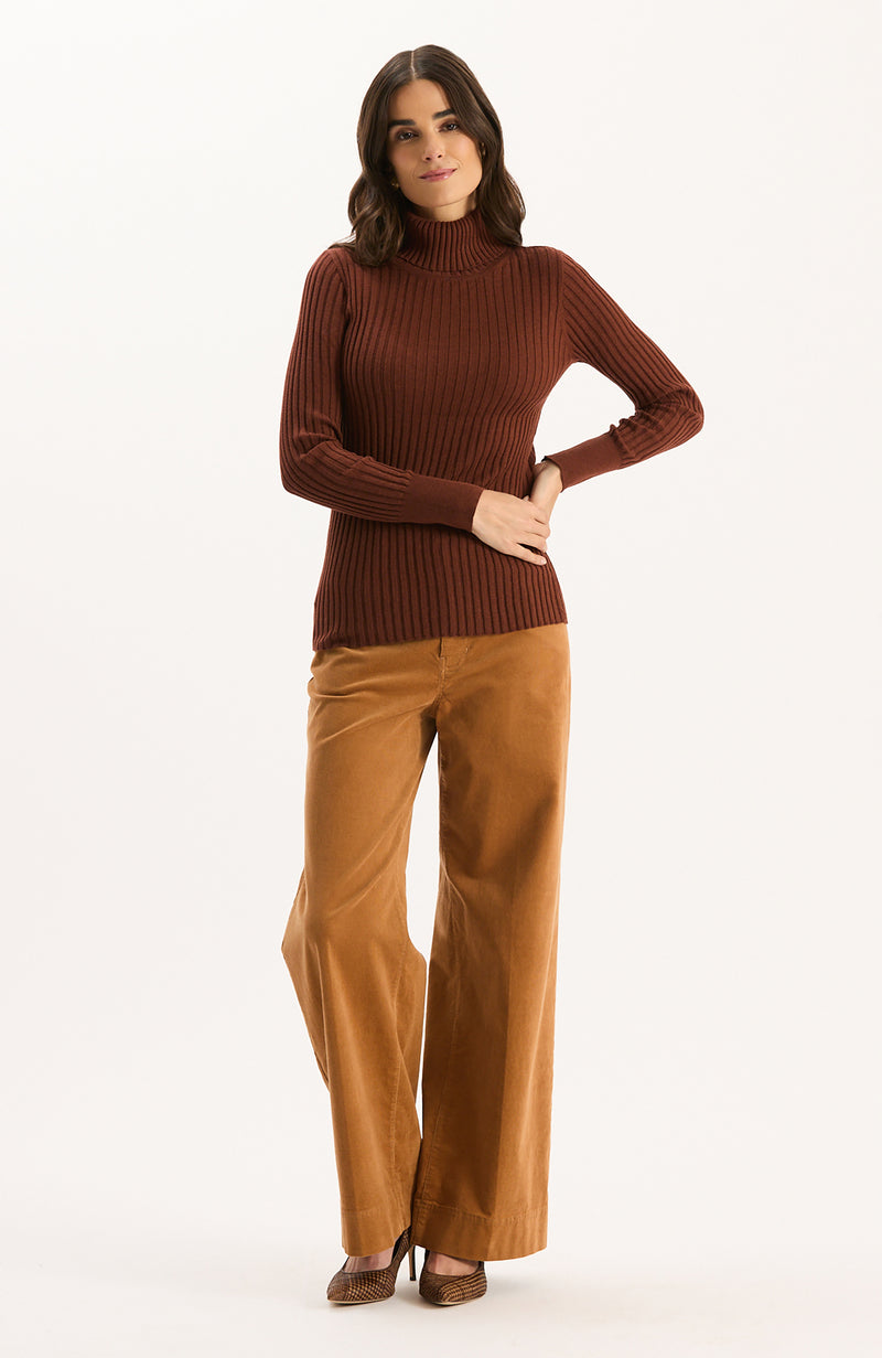 Scottie Corduroy Pant - Leather Brown