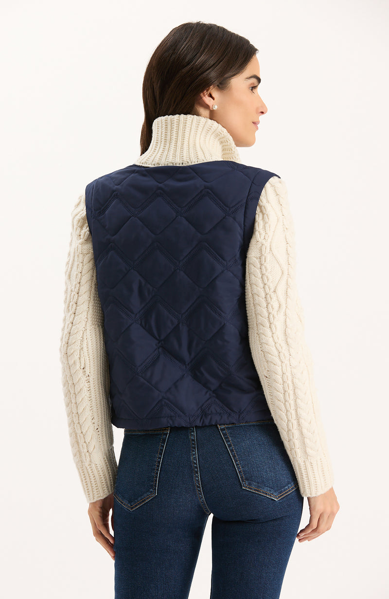 Andie Jacket - Mid Navy